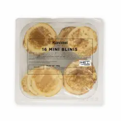 Blinis (16 mini blinis per pack) - Image 2